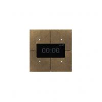 Tense KNX_INFFBL4 Сенсорный выключатель KNX Infinity Bronze Light 4F, цвет: Коричневый