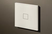 Lithoss Выключатель Squares Matt White RAL9010, Цвет: Белый ,оттенок: Матовый, RAL9010