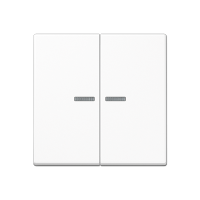 Jung A 10921 ST RF WW KNX RF кнопка, 2 группы, Цвет: Белый, оттенок: Без оттенка