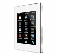 Zennio ZVI-Z41PRO Полноцветная Емкостная Сенсорная панель Pro с IP-соединением Z41 Pro