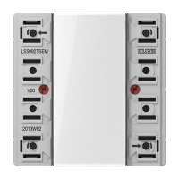 Jung LS 5092 TSEM ﻿Дополнительный кнопочный модуль