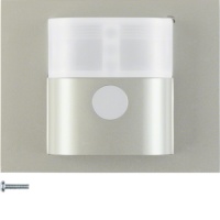 Berker 85341173 Инфракрасный датчик движения 1,1, K.5, нержавеющая сталь, цвет: Нержавеющая сталь, оттенок: Матовый лак