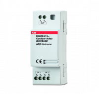 ABB 83325/2-500 Видео-смеситель для подключения дополнительных станций вызова, 1U