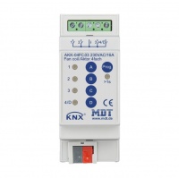 MDT AKK-04FC.03 Актуатор релейный KNX/EIB 4x канальный компактный, 230В~, 16A