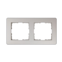 Jasmart Electric G1102CH Рамка G-Flex  2-постовая, цвет шампань, G1102CH