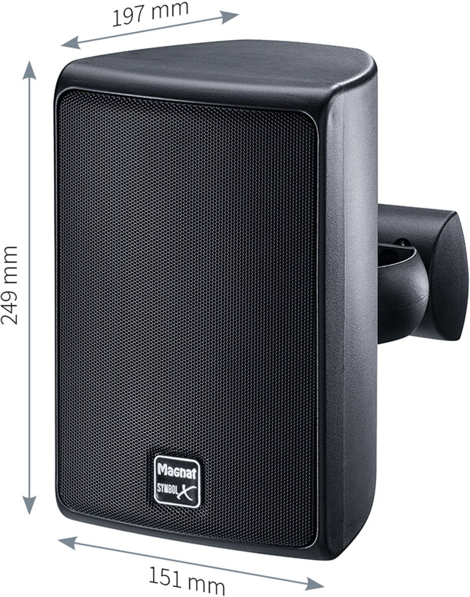 Magnat 229833 Всепогодная акустика Magnat Symbol X 130 black, цвет: Чёрный