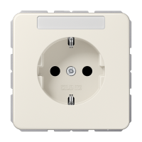 Jung CD1520NA Штепсельная розетка SCHUKO 16A 250V~ с полем для надписи; слоновая кость