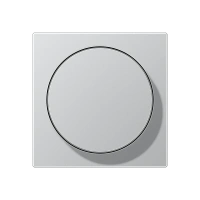 Jung A 1740 AL Накладка на роторный механизм, Дюропласт лакированный, Серия A, алюминий