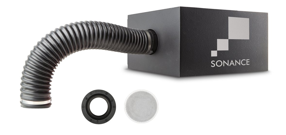 Sonance 110808 Встраиваемая акустика Sonance BPS6 Subwoofer + ASBPC3RS Bandpass Connector, цвет: Чёрный