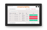 Lunatone 86456840-EM-B Сенсорный дисплей управления 7" для контроля и управления аварийным освещением DALI-2 Display 7″ – Emergency