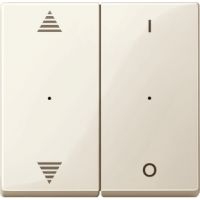 Schneider MTN619644 Клавиша для модуля 2-кнопочного выключателя, SM, цвет: Бежевый, оттенок: Глянцевый, RAL 1013