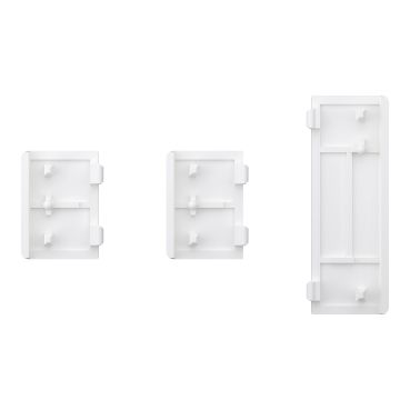 Schneider MTN6193-6050 Кнопка, KNX, Merten System Design, 3-клавишная, клавиши, никель-металлик