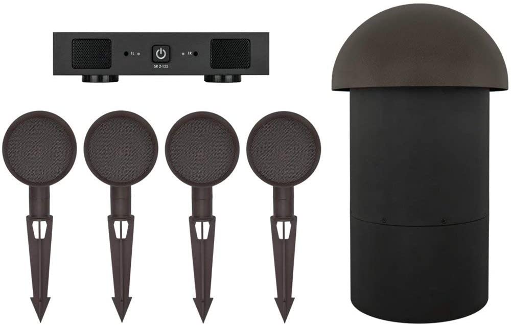 Sonance 259258 Комплект ландшафтной акустики Sonance PATIO 4.1 SYSTEM W/SR 2-125 (4 - SATS, 1 - SUB, 1 - 2-125 AMP)