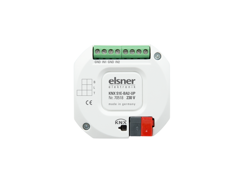 Elsner 70517 KNX S1E-UP 230 В | KNX S1E-BA2-UP | KNX S1E-BA4-UP Приводы с приводным выходом