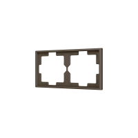 Zennio ZS70FM2M ZS70, Рамка на 2 секции, Мокко