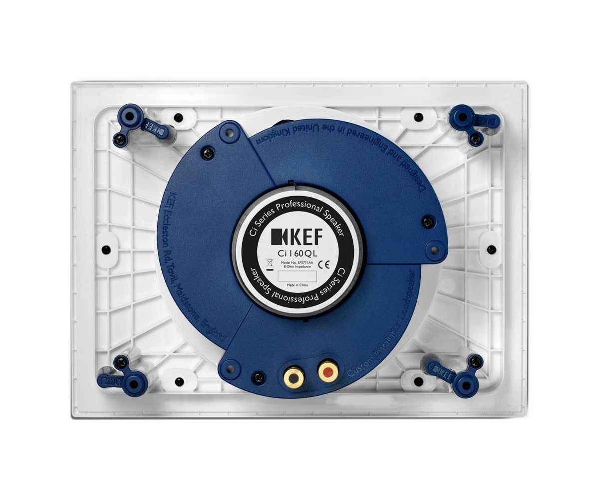 Kef 145204 Встраиваемая акустика KEF Ci160 QL sp3775AA, цвет: Чёрный