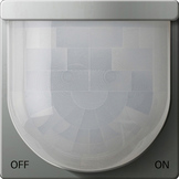 Gira 2051600 Датчик движения KNX Komfort 2,20 м, цвет: Серый / Белый, оттенок: Лакировка "под сталь"