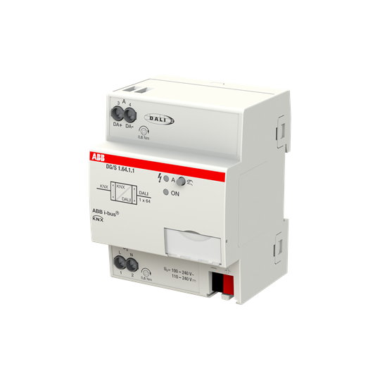 ABB DG/S 1.64.1.1 DG/S1.64.1.1 Шлюз DALI, базовый, 1-канальный, MDRC