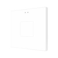Zennio ZVI-F1-W Flat/Выключатель KNX сенсорный с подсветкой, цвет: Белый, оттенок: Без оттенка