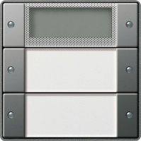 Gira 214220 Комплект клавиш, 2 шт. Plus, цвет: Нержавеющая сталь