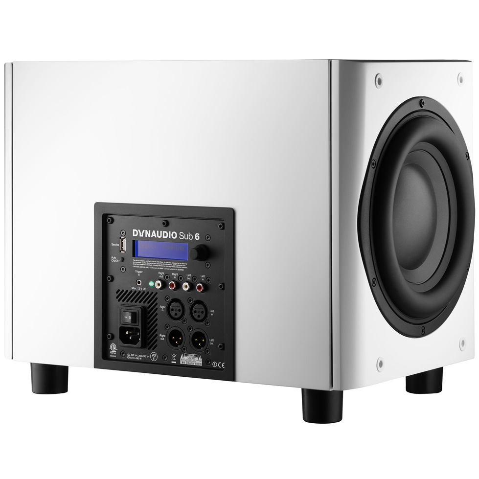 Dynaudio 177282 Сабвуфер Dynaudio Sub 6 satin black, цвет: Чёрный