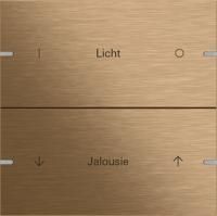 Gira 503238 Набор клавиш двойн., индивидуально для сенсорного выключателя 4