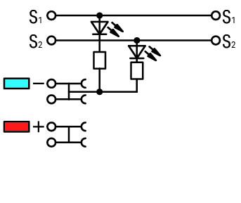 Wago 2000-5311/1102-950 3-пров. клемма питания датчиков, 0,14 - 1 (1,5) мм2, серая