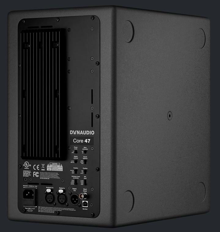 Dynaudio 253947 Стереопара активных мониторов Dynaudio Core 47, цвет: Чёрный