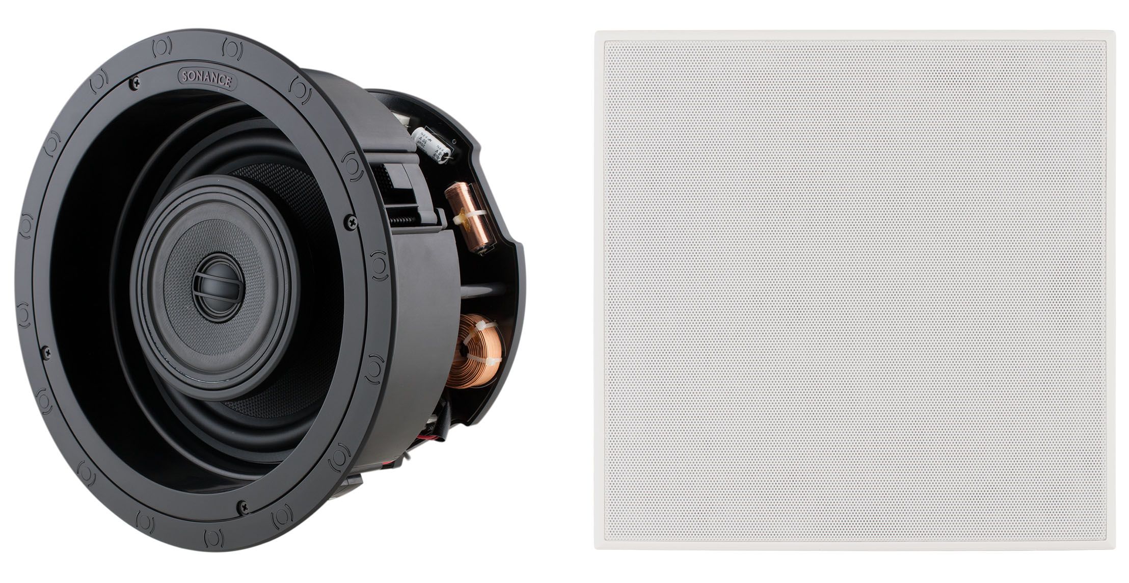 Sonance 106156 Встраиваемая акустика Sonance VP82R, цвет: Чёрный
