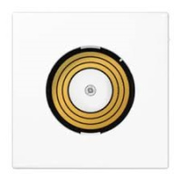 Jung PL LS DMS WW Kрышка для блока питания Plug & Light, thermoplastic, Серия LS, белый