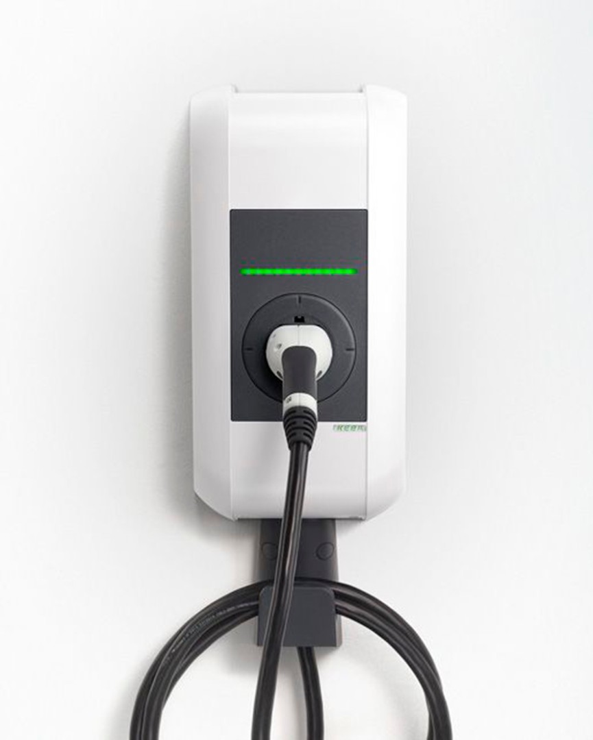 KEBA 007-001-00001 Зарядная станция KEBA KeContact P30 Anniversary wallbox, цвет: Белый