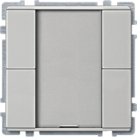 Schneider MTN628146 2-кнопочный выключатель plus, SD, цвет: Металлик, оттенок: Блестящий