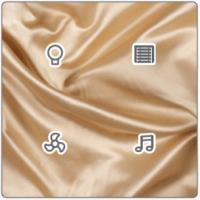 BESKNX PL314100WH/C Cubik-SQ4 Квадратная сенсорная панель, 4 зоны, датчик температуры и влажности, цвет: Белый