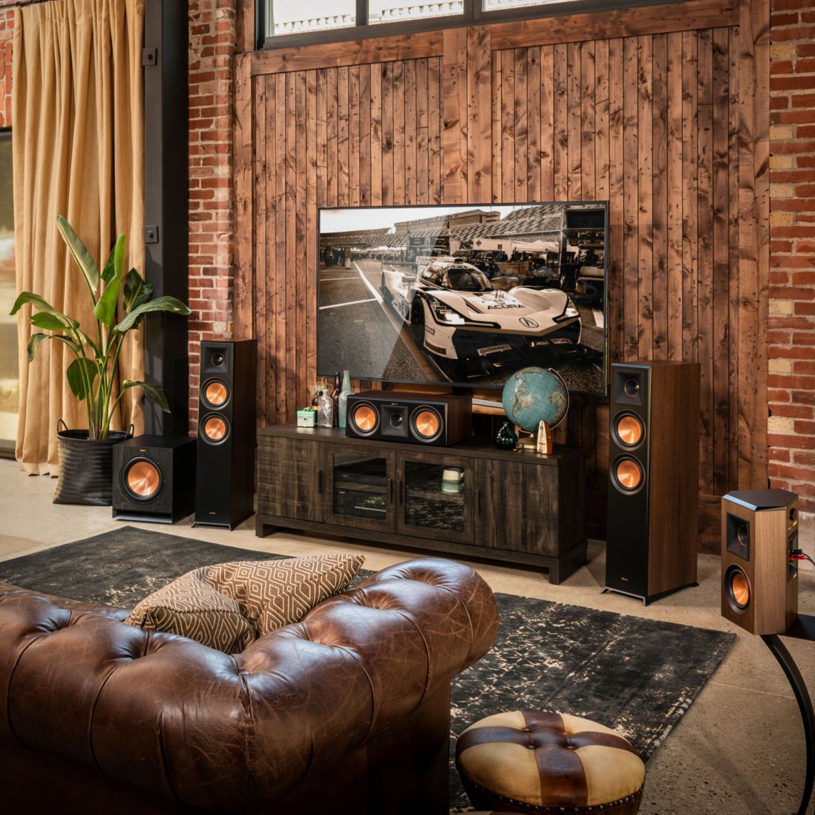 Klipsch 192483 Настенная акустика Klipsch RP-502S Ebony, цвет: Чёрный