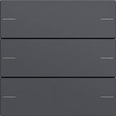 Gira 575328 Набор клавиш тройн. для сенсорного выключателя 4 System 55