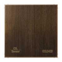 Jung CO2ME2178AT KNX/EIB датчик углекислого газа, влажности и комнатной температуры, цвет: Латунь античная