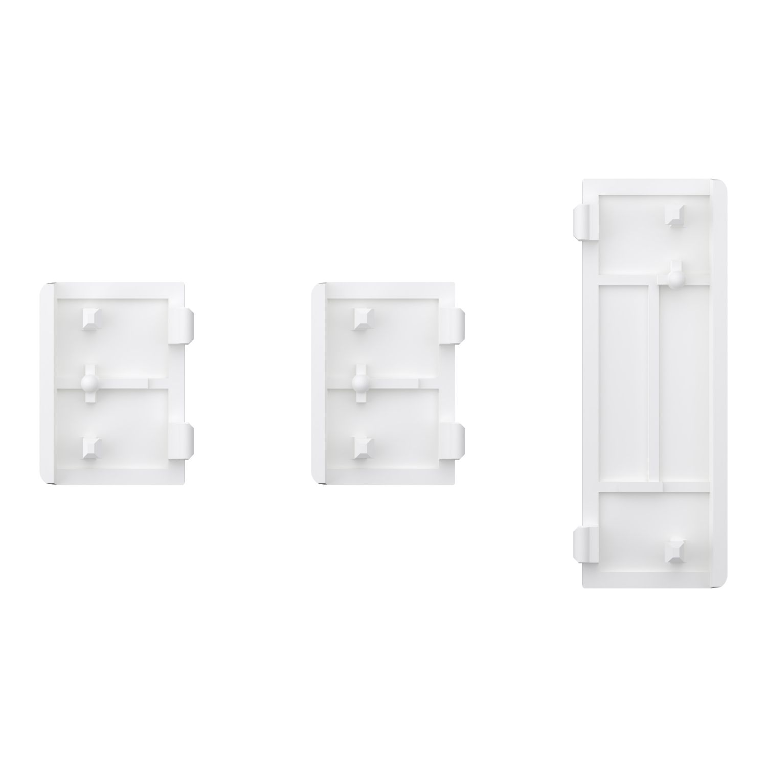 Schneider MTN6193-6050 Кнопка, KNX, Merten System Design, 3-клавишная, клавиши, никель-металлик