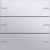 Gira 575326 Набор клавиш тройн. для сенсорного выключателя 4 System 55