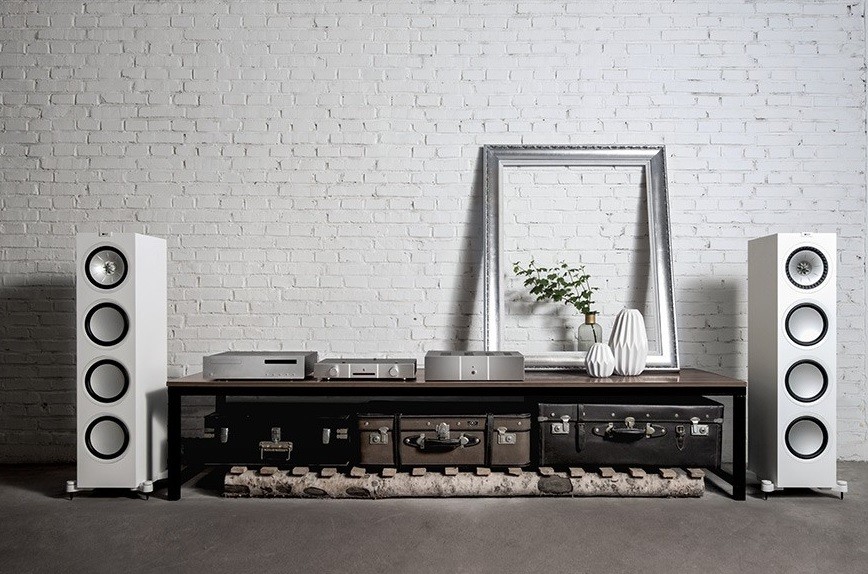 Kef 170155 Напольная акустика KEF Q950 walnut, цвет: Темно - коричневое дерево