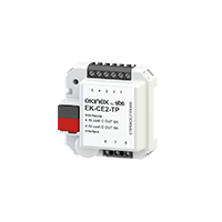 Ekinex EK-CE2-TP Универсальный интерфейс CE2 (4 входа конфигурируемых/2 выхода реле 6А)