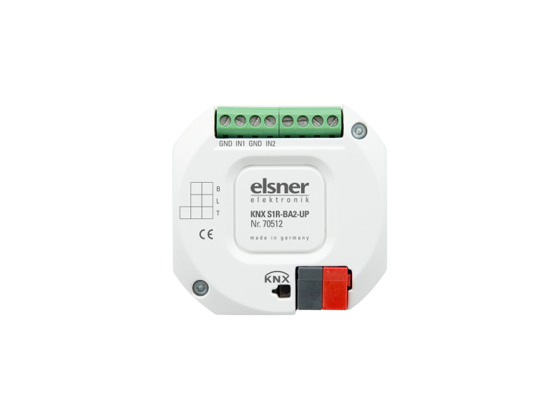 Elsner 70511 Приводы KNX S1R-UP | KNX S1R-BA2-UP | KNX S1R-BA4-UP с многофункциональным выходом