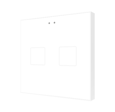 Zennio ZVIF6VT Емкостный сенсорный переключатель с подсветкой Flat 2/4/6 vT