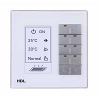HDL M/DLP04.1-A2-48 Клавишная настенная панель KNX с экраном DLP, европейский стандарт (без шинного соединителя HDL-M/PCI.1-A)