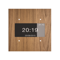 Tense KNX_INFWAF4 Сенсорный выключатель KNX Infinity Wood Afrormosia 4F, цвет: Коричневый