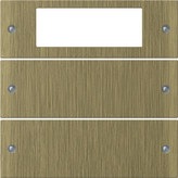 Gira 2142605 Комплект клавиш, 2 шт. Plus, цвет: Бронзовый