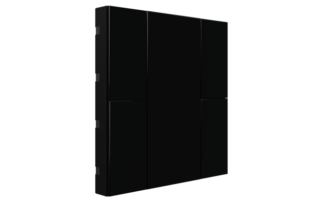 Interra ITR340-0401 iSwitch+ - 4-кнопочный KNX выключатель, пластик, черный