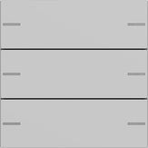 Gira 5753015 Набор клавиш тройн. для сенсорного выключателя 4 System 55