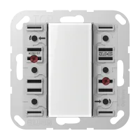 Jung A 5293 1ST KNX кнопочный сенсорный модуль универсальный, 3 группы, F50, Серия AS/A, Безопасный