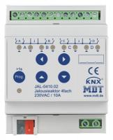 MDT JAL-0410.02 Актуатор жалюзийный KNX/EIB 4x канальный, управление 230В~, 10A