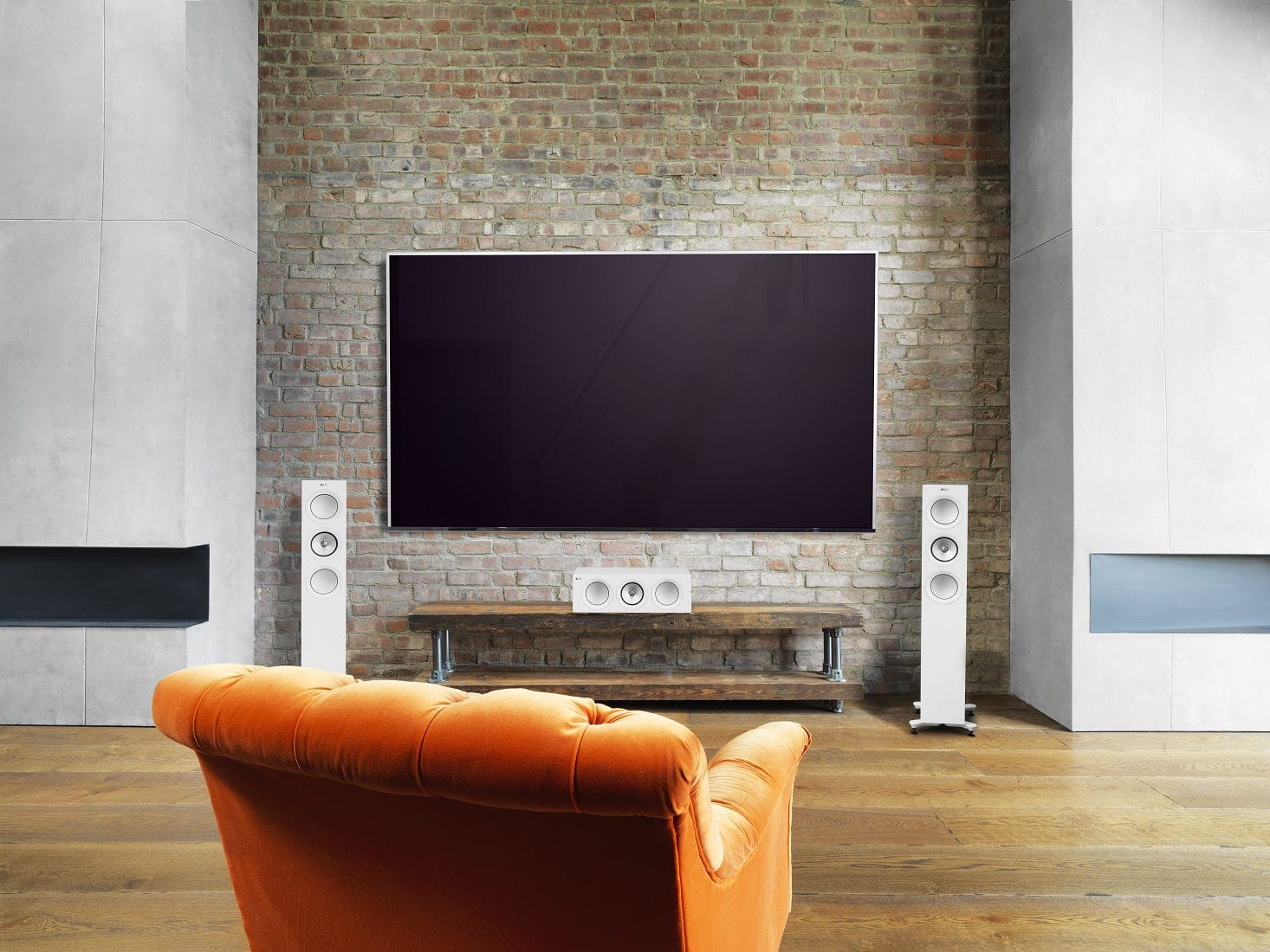 Kef 191813 Напольная акустика KEF R7 Gloss White, цвет: Белый